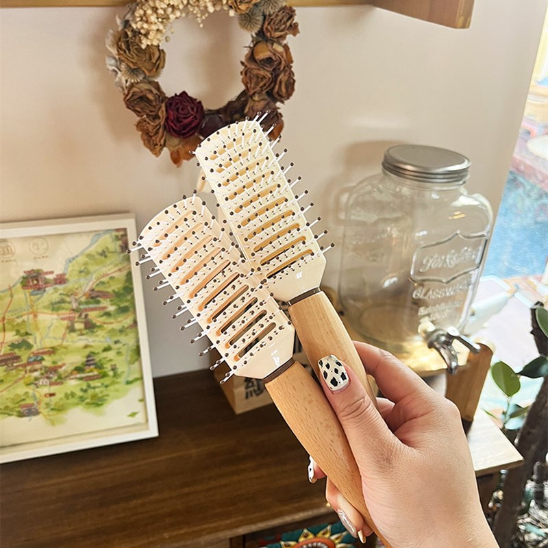 速发蓬松梳男蓬型造型梳直发卷发油头背头排骨美发造松梳子