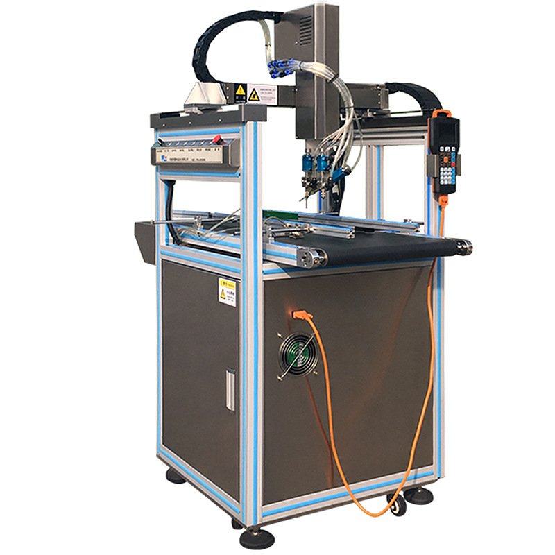 四轴在线式点胶机包装纸盒侧面灌封设备黄胶白胶三防漆涂胶打胶机,五金/工具,贴标机,淘宝优惠券,粉丝福利购,淘宝优惠卷