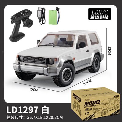 LDRC兰达科技仿真1:14帕杰罗高速四驱越野攀爬遥控车RC跨境模型男