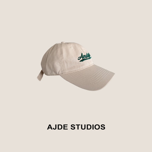 AJDE｜Andyou棒球帽韩系休闲ins潮流显脸小百搭鸭舌帽01
