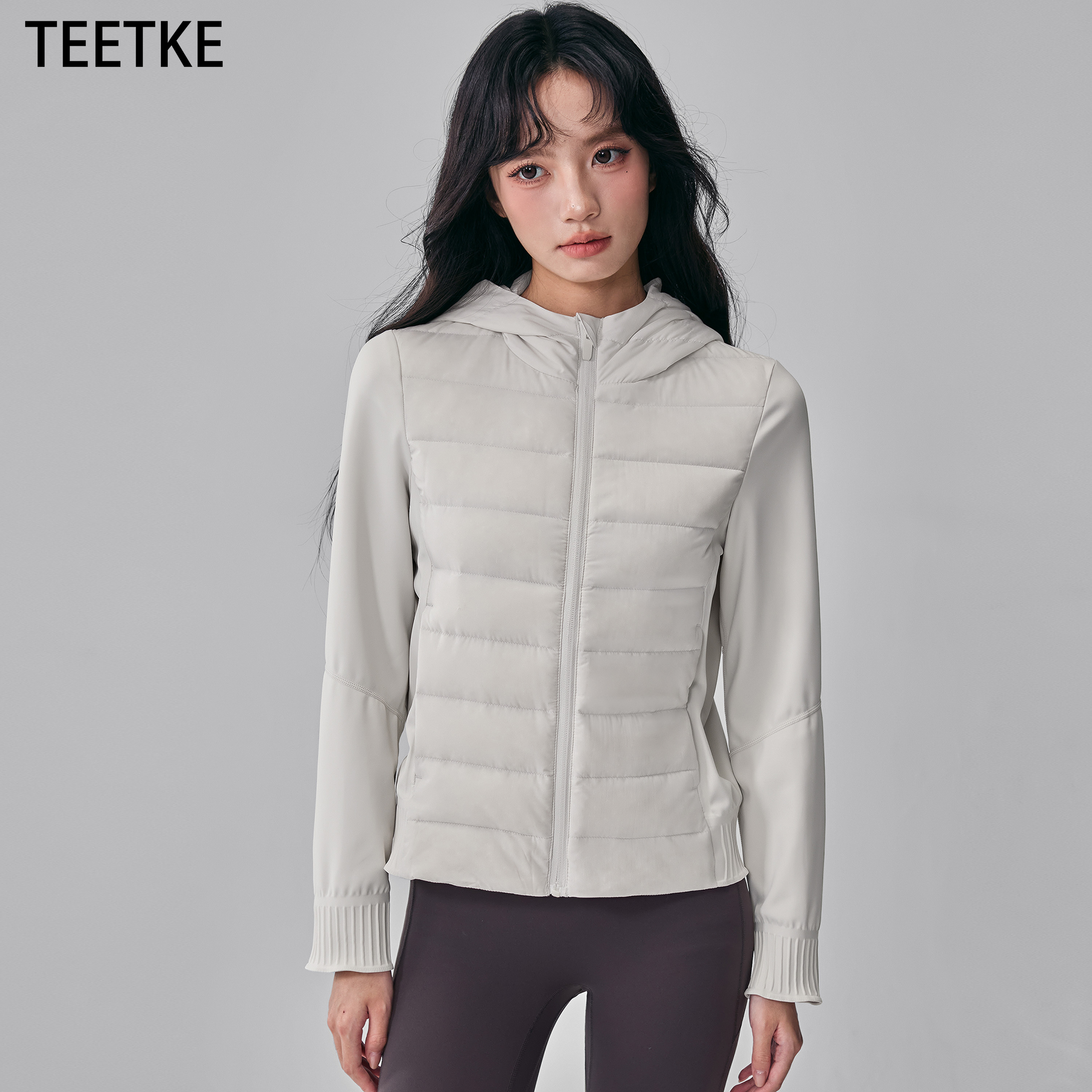 TEETKE保暖鸭绒内胆羽绒服外套