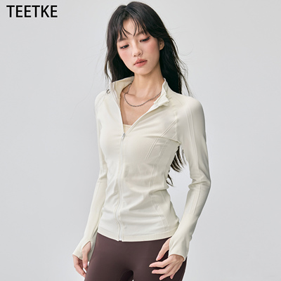 TEETKE修身显瘦瑜伽外套