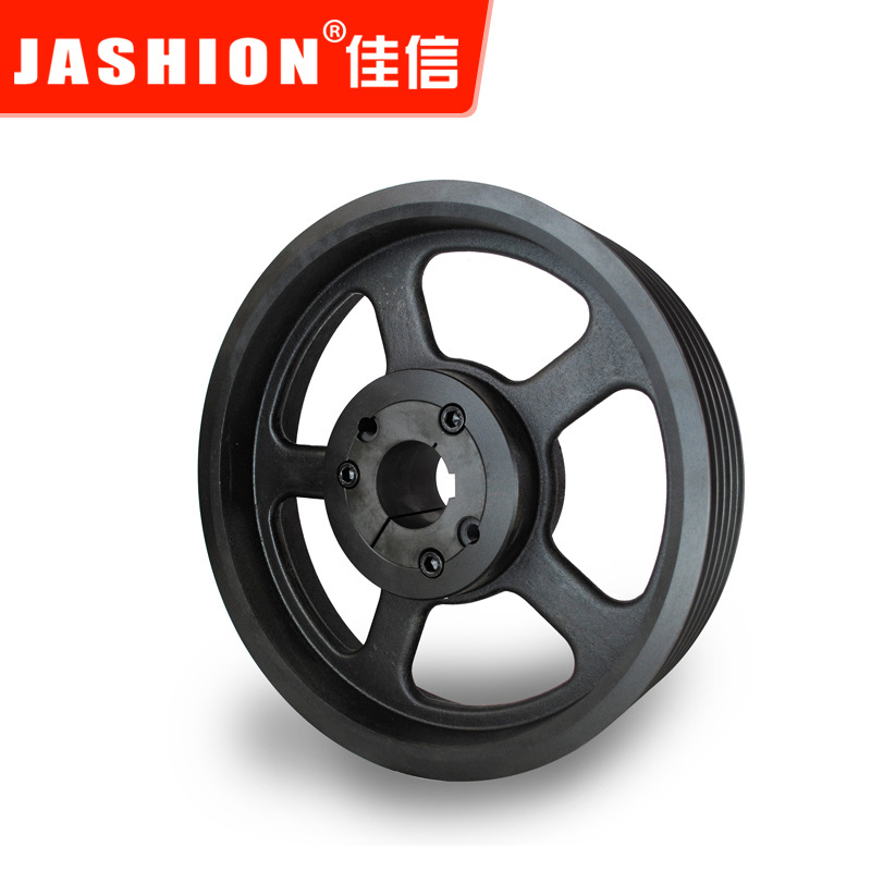 JASHION  欧标锥套式皮带轮SPC500-08铸铁三角皮带盘5050锥套