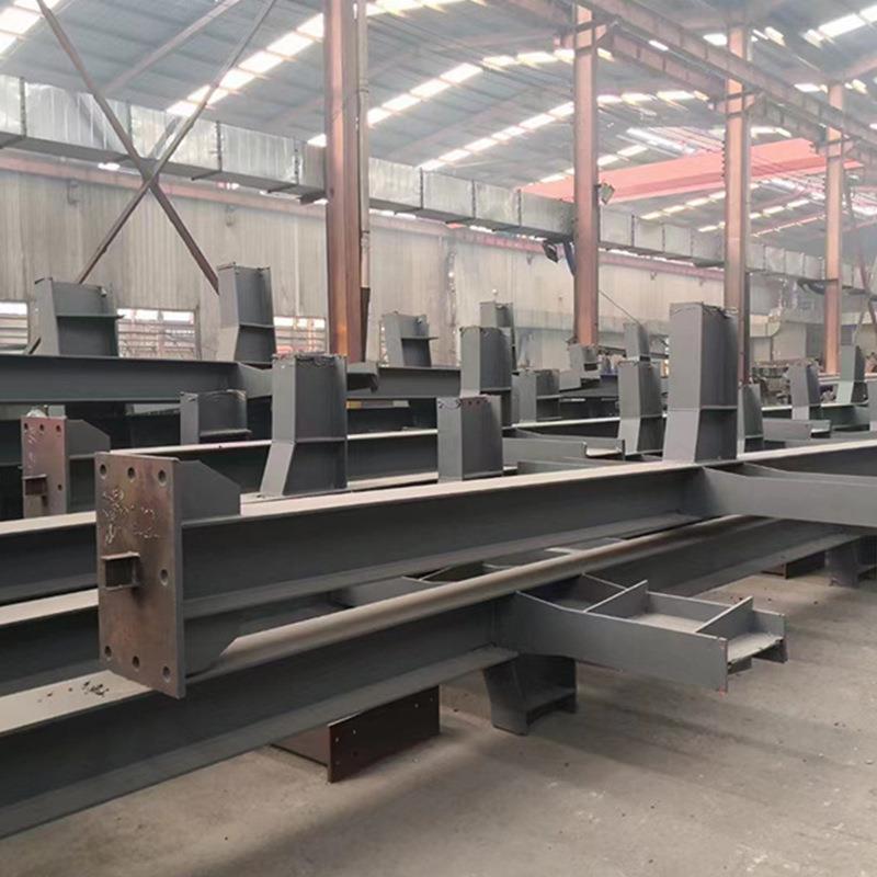 H型钢钢结构加工定 制大跨度钢结构车间仓库加工钢结构厂房钢梁