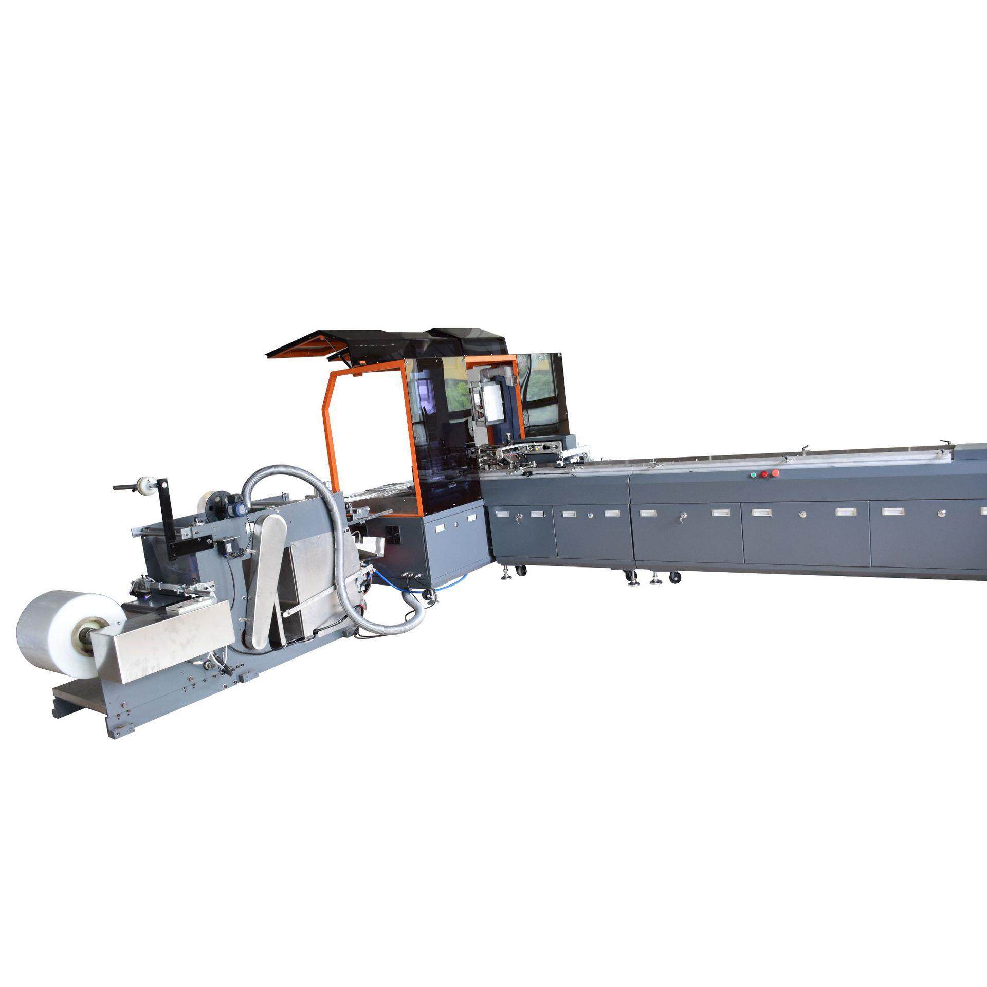 全自动制袋装袋机 试卷书本自动配页装袋 信封贺卡自动插页装袋