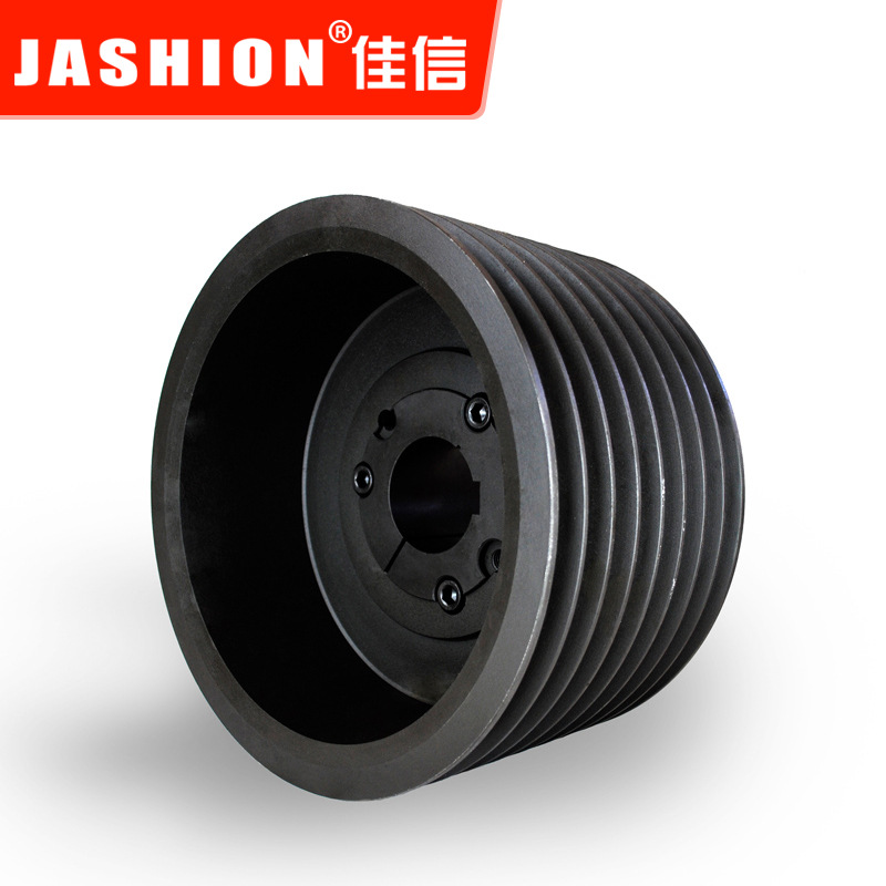 JASHION  欧标锥套式皮带轮SPC500-08铸铁三角皮带盘5050锥套