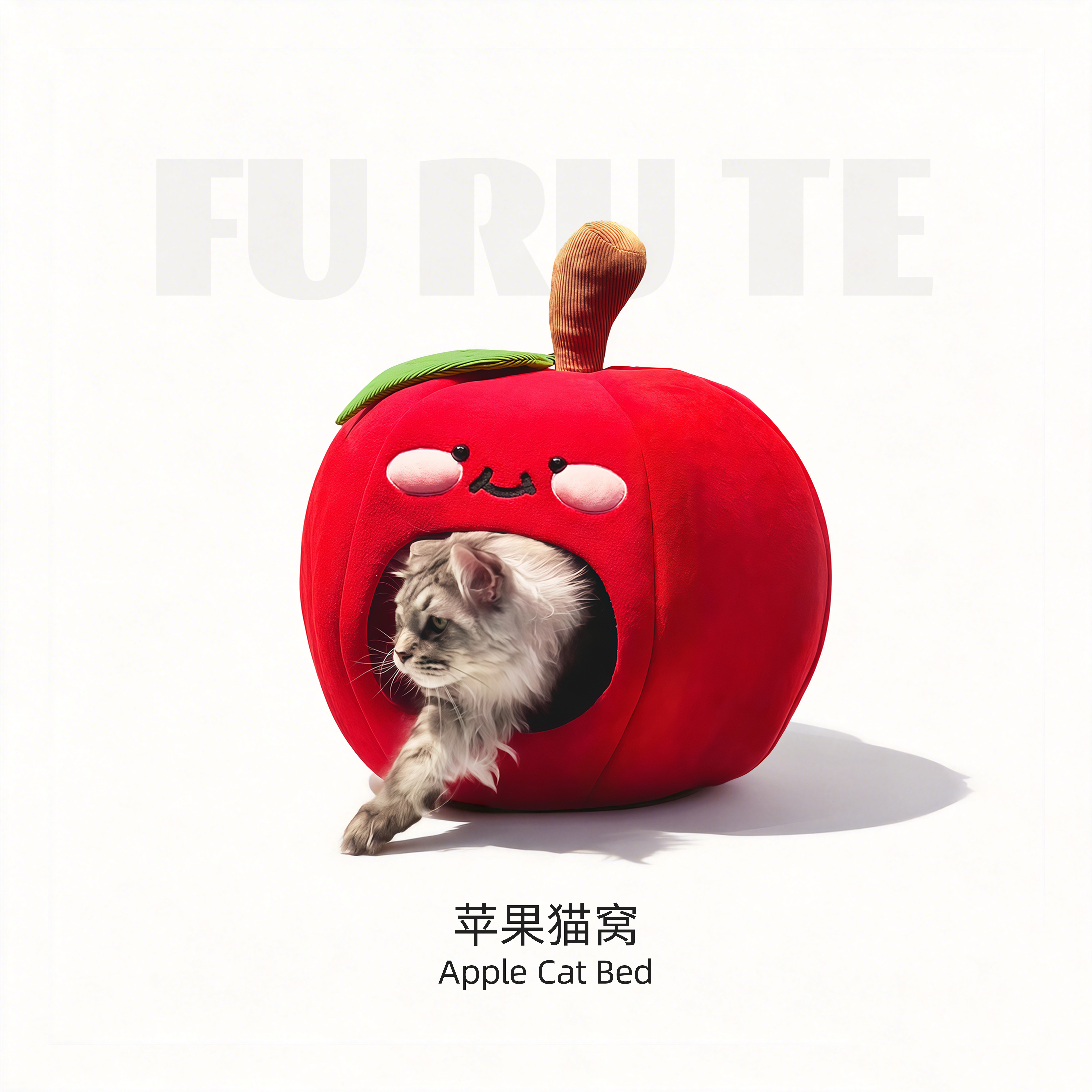 超甜苹果可爱猫窝宠物窝