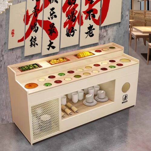 火锅店自助调料台蘸料台餐厅小料台串串香烤肉店调味台商用酱料台