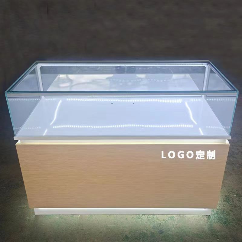 手机柜台展示台封闭柜图片