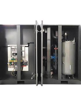 索兰特厂家源头空变2SLT-250V50w大型气压缩机工频频螺杆空压机出