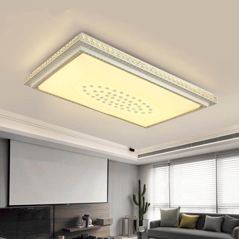 厂家直供客厅正长方形LED吸顶灯饰现代简约铁艺卧室创意餐厅书房,家装灯饰光源,客厅吸顶灯,淘宝优惠券,粉丝福利购,淘宝优惠卷