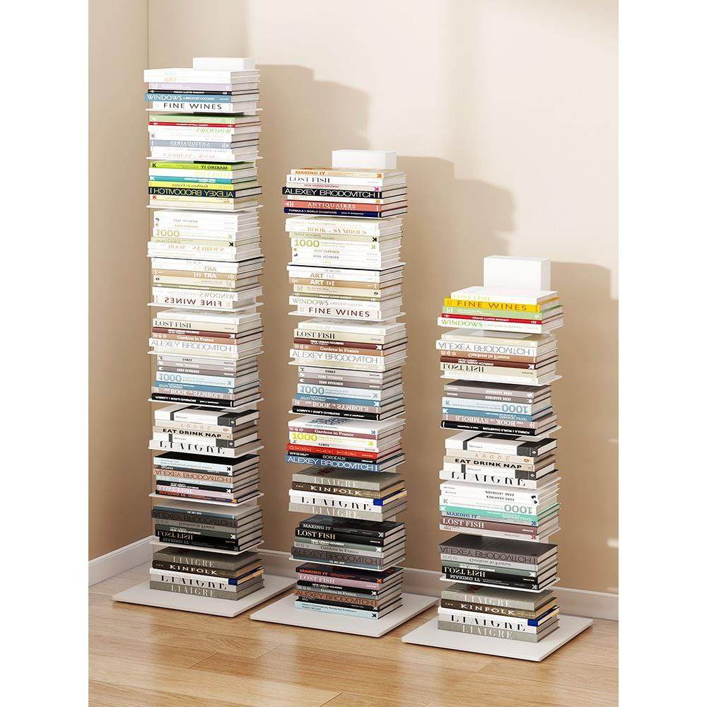 隐形书架落地北欧家用客厅靠墙展示架铁艺转角窄书柜,住宅家具,书架,淘宝优惠券,粉丝福利购,淘宝优惠卷