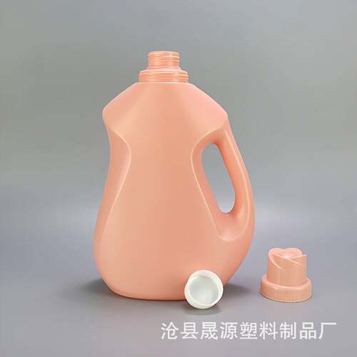 厂家2L洗衣液桶柔顺剂液体装桶桶衣日化包装RIE2升洗液分子
