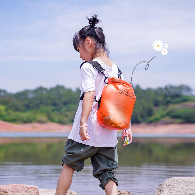 亲子沙滩漂流桶包户外半透明大容量旅行多功能收纳便携手提双肩包