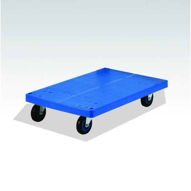 日本KANATSU全新塑料静音地板车乌龟车PLA150Y-DL承重300斤希世