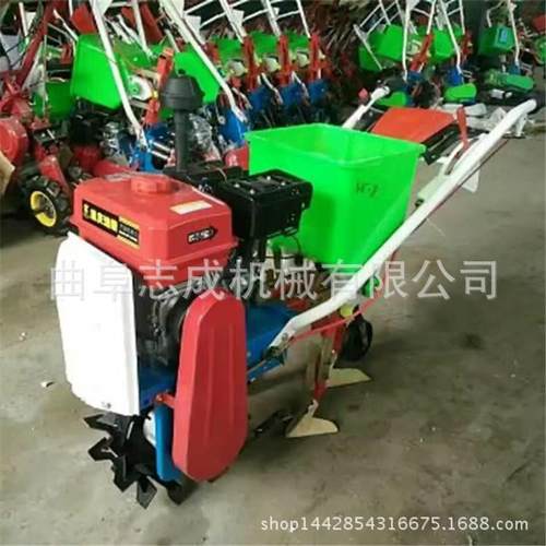 农用小型施肥播种一体机 果树施肥开沟机 耘地趟地松土机一机多用