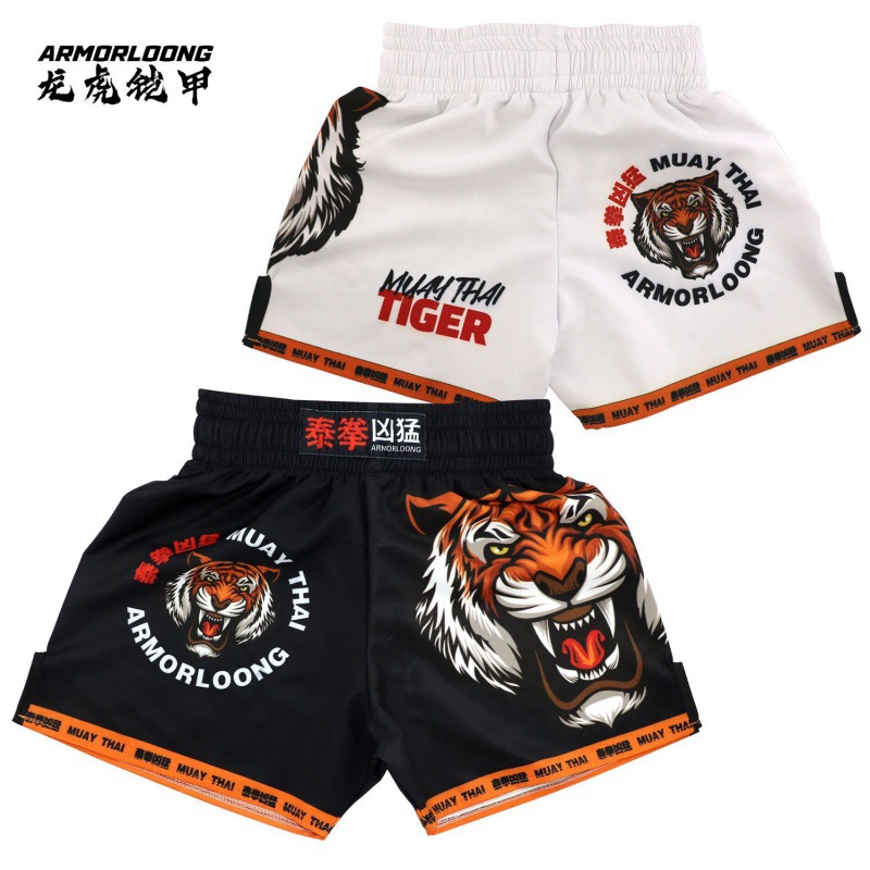 泰拳老虎搏击运动格斗成人儿童男女拳击裤UFC健身MMA训练毒液