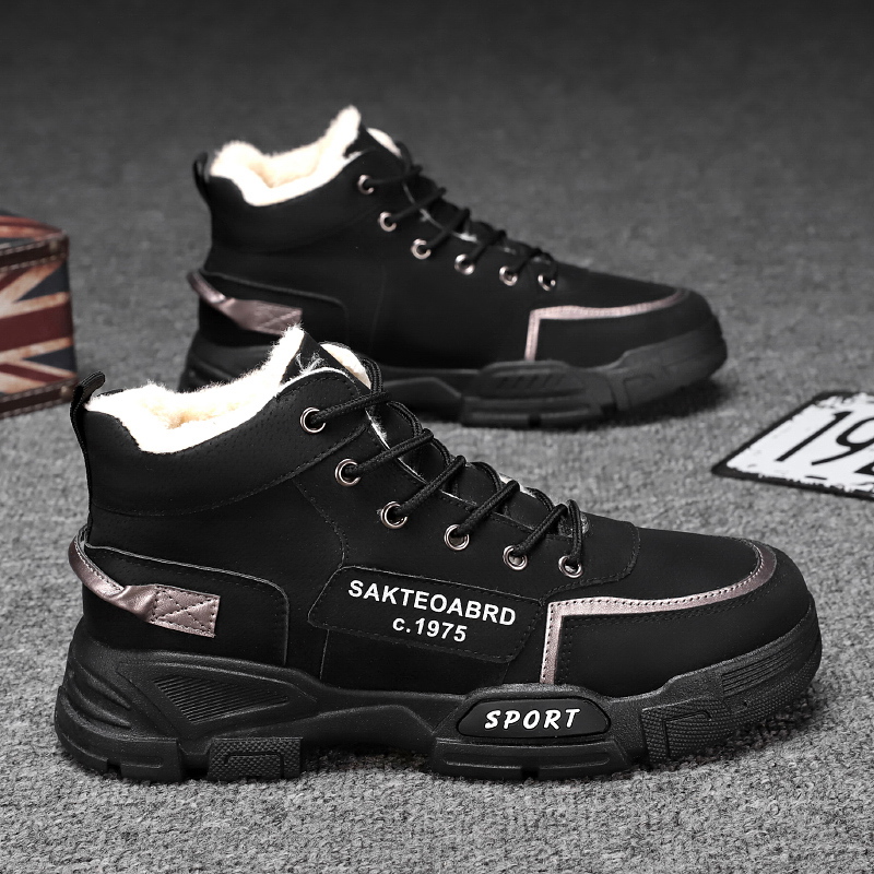 雪地靴秋季新款韩版潮流马丁靴