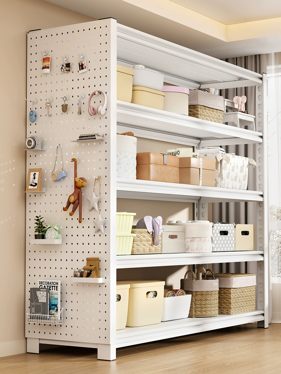 家用置物架多层收纳架客厅阳台书房一体储物架仓库超市货架展示架