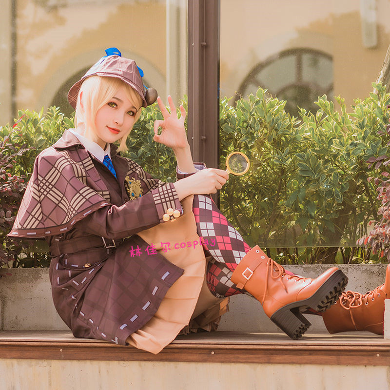 现货第五人格co服园丁真相小姐cosplay动漫服装女假发鞋箱子