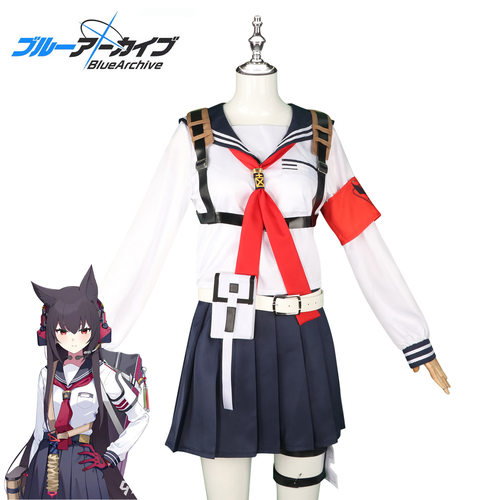碧蓝档案狐狸小队cos服妮可FOX甜美可爱cosplay动漫装扮表演套装