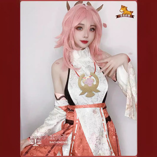漫果家现货原神cos服五星八重神子cos游戏全套cosplay服装女