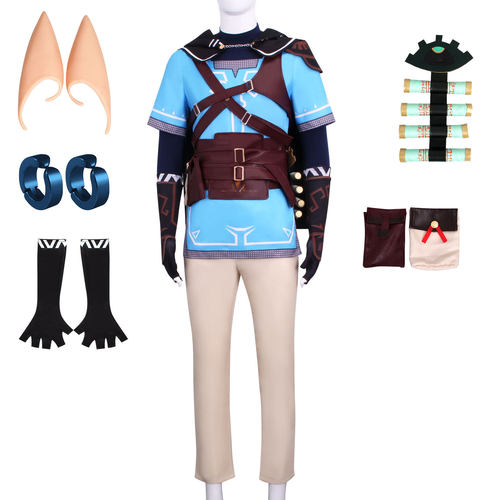 塞尔达传说2王国之泪林克Zelda角色扮演同款游戏cosplay服现货