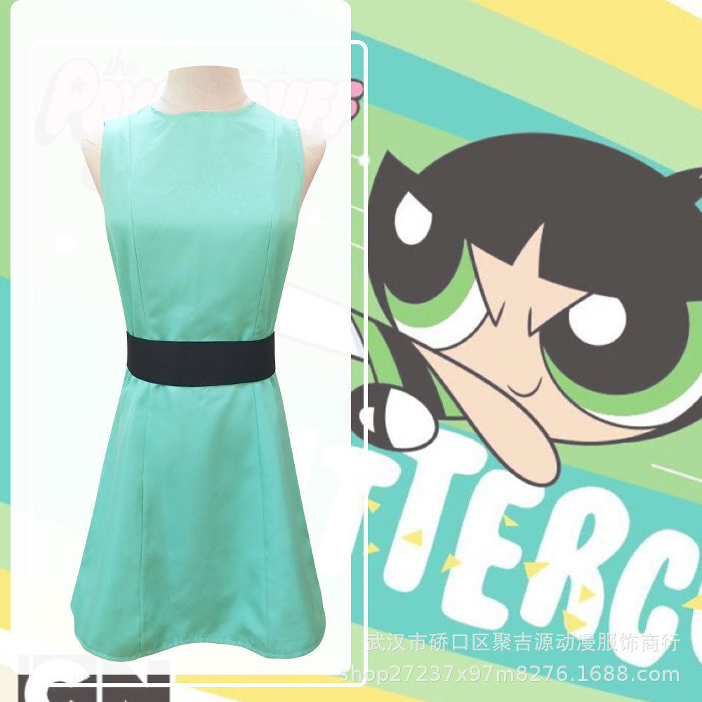 聚吉源飞天小女警cos服动漫角色扮演制服毛毛cospaly全套女装现货