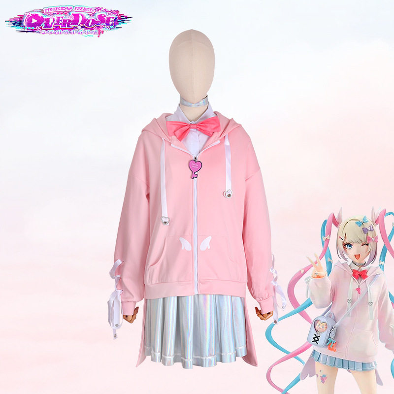 主播女孩重度依赖cos服Rain糖糖超天酱cosplay动漫服装万圣节服饰