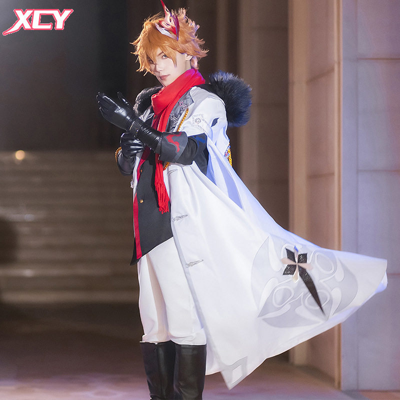 新次元原神公子达达利亚cos服愚人众执行官cosplay服装男