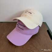 YOUR 韩版 东大门春夏OPEN MIND爱心刺绣棒球帽户外遮阳休闲鸭舌帽