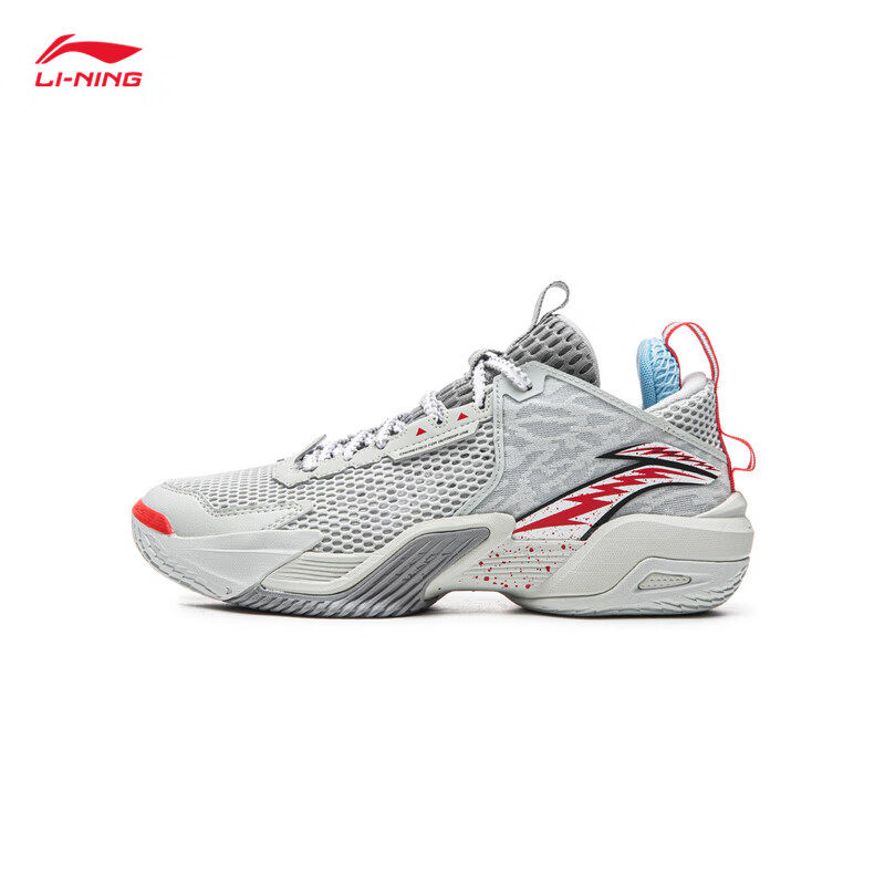 李宁男童篮球鞋2026新款春夏怒放大童青少年专业球鞋儿童鞋运动鞋