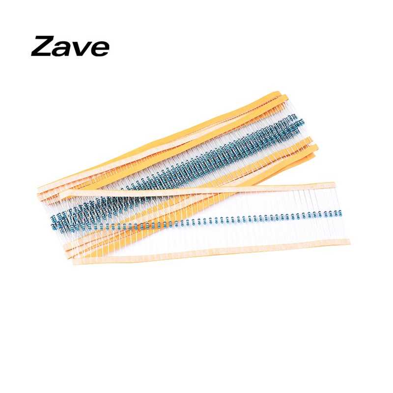 560R620R680R750R820R910 1K1.2K1.3K欧1%金属膜电阻1/6W1/4W2W3W