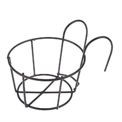 1PCS Garden Supplies Hanging Plant Iron Racks Balcony Round