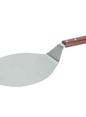 Wooden Handle Pizza Peel Paddle Shovel Stainless Steel Baker