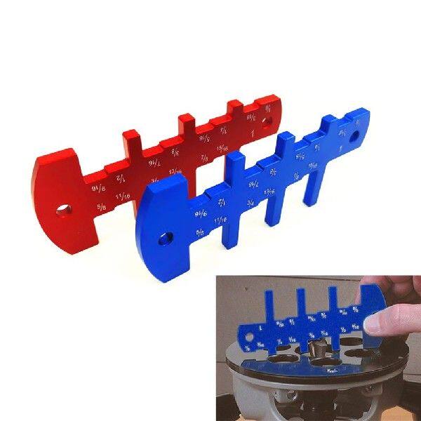 Router Depth Gauge Woodworking Table Saw Metric Caliper
