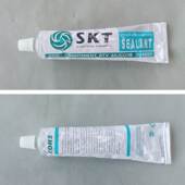 SKT704矽橡胶黑胶白胶耐高温防水绝缘固定电子原件密封胶透明矽胶