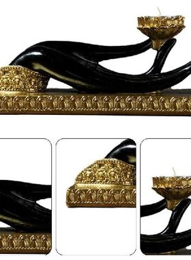 Bergamot Candlestick Resin Finger Gesture Candle Holder