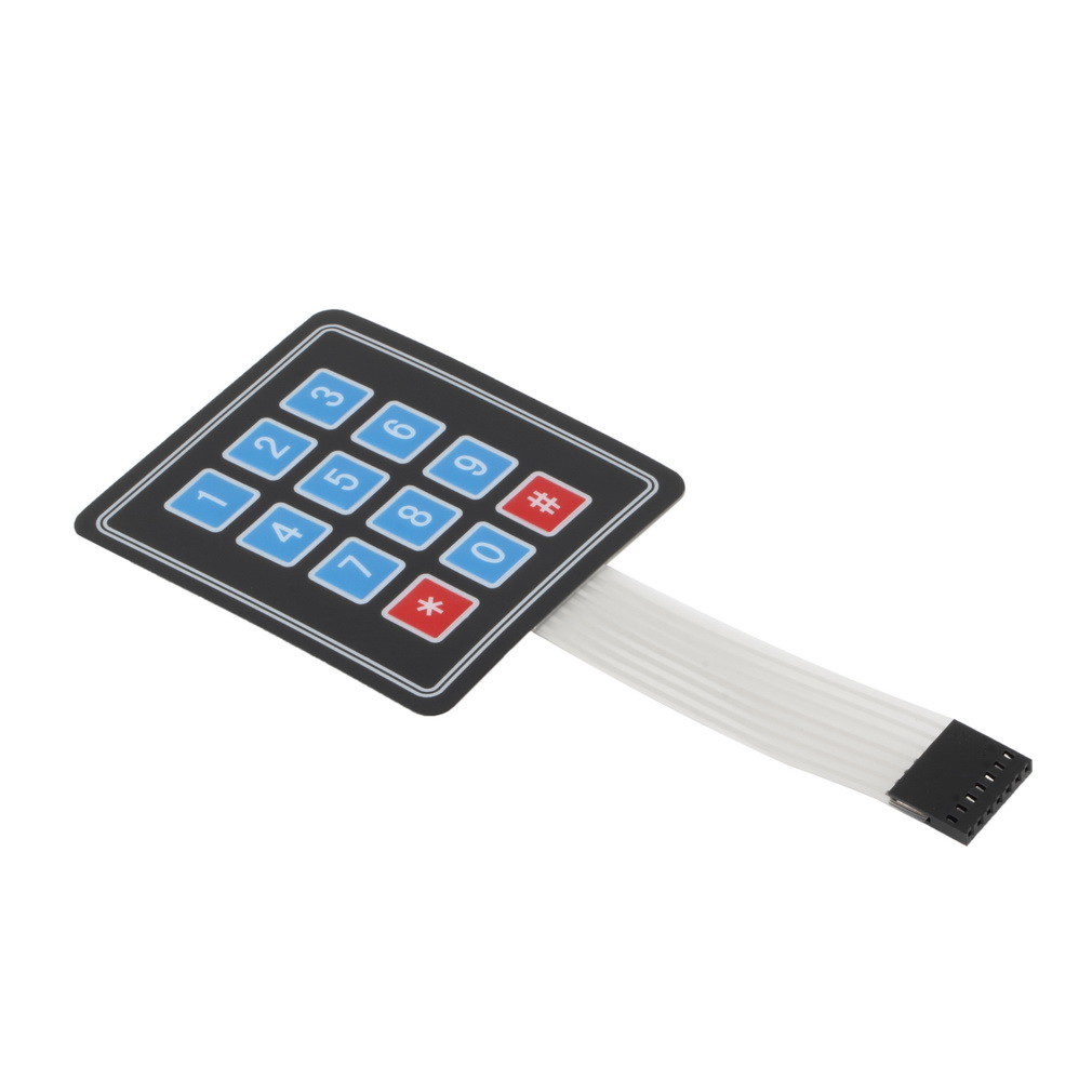 推荐3*4 1Pc for Matrix Array 12 Key Membrane Switch Keypad 3C数码配件 其它配件 原图主图