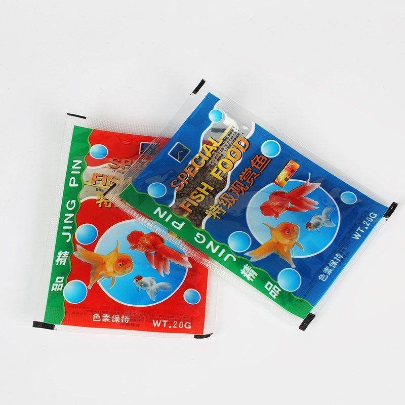 速发饲料投喂家用锦装鱼通鲤小鱼塘包装食料袋用食物型草鱼。