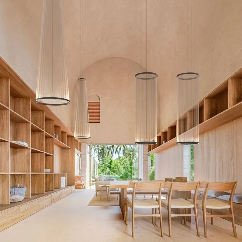 速发设计师Um酒t厅Yac流苏极简客厅吊灯u店餐 别墅loft复试楼梯灯