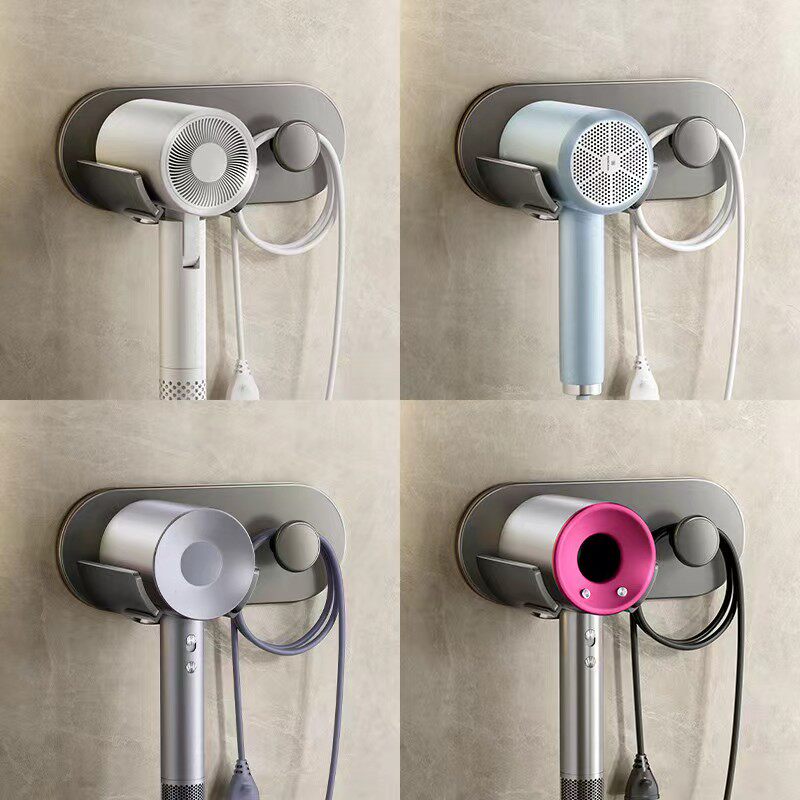 速发电打间吹风机置物架卫生孔免吹风挂架适用徕芬吹风筒支架收纳