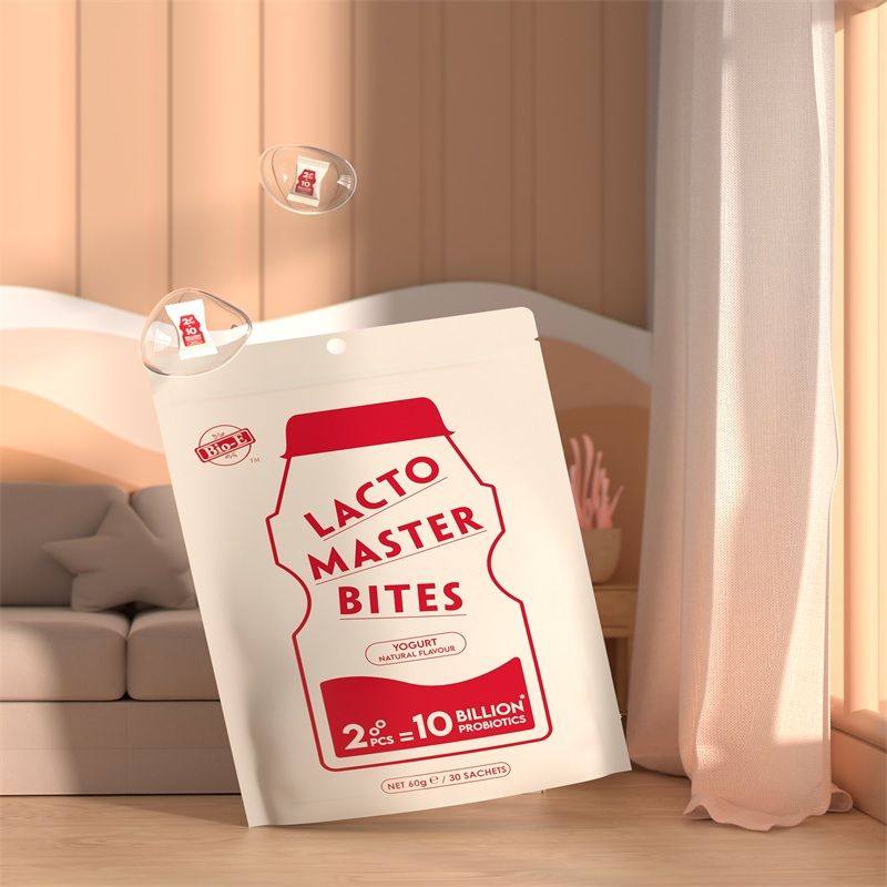 BIO-E澳洲进口益生菌奶片成人呵护肠胃益生元咀嚼片官方