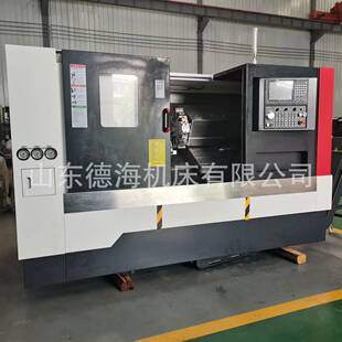 TCK56斜床身数控车床刀塔液压尾座液压卡盘可选加工长度1米