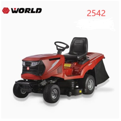 沃得WORLD坐骑式割草机四冲程25马力后排草坪车T2542N