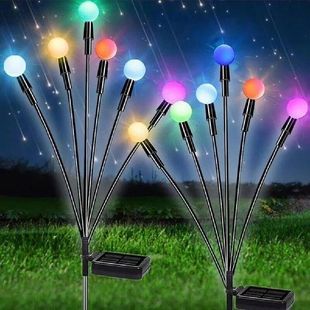 Firefly Unique Plastic Lamp Landscape Solar 新品 Lamps