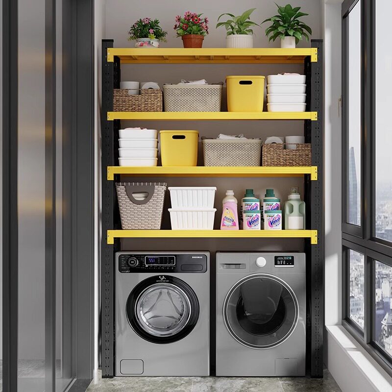 下空式置物架洗衣机上方架子行李箱收纳架客厅阳台储物高脚架货架