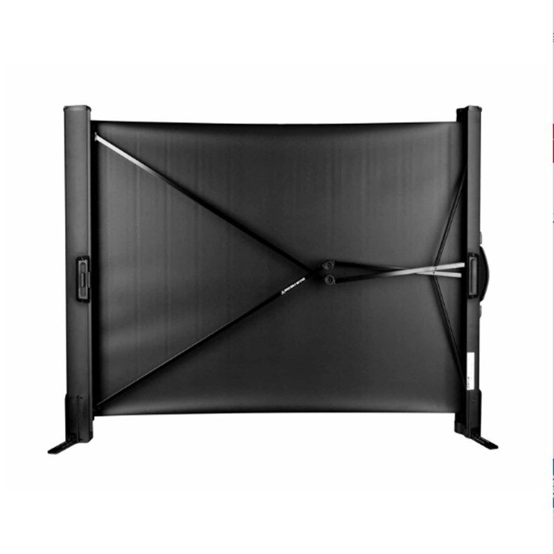 便携桌面幕布50寸40寸移动平开立式微小型横拉家用4K抗光投影幕布