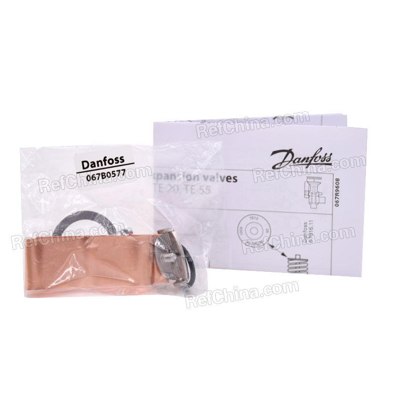 丹佛斯Danfoss热力膨胀阀感温元件 R404A/R507冷媒TES20-067B3356