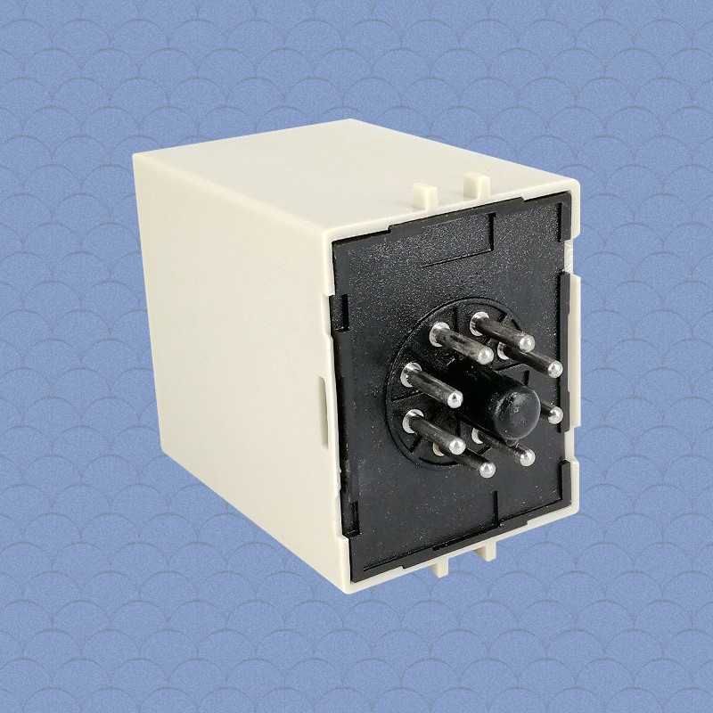 适用ST3PR限循环延时间继电器220V24V正反双旋钮调节控时10秒60分